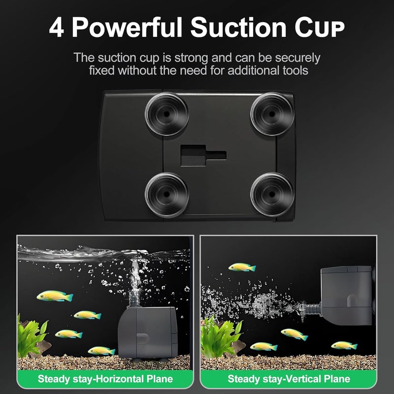 Longrun Replacement Pump 1500L/H 400GPH for 48'' Mirror Waterfall Fountain Indoor Water Fountain - Image 3